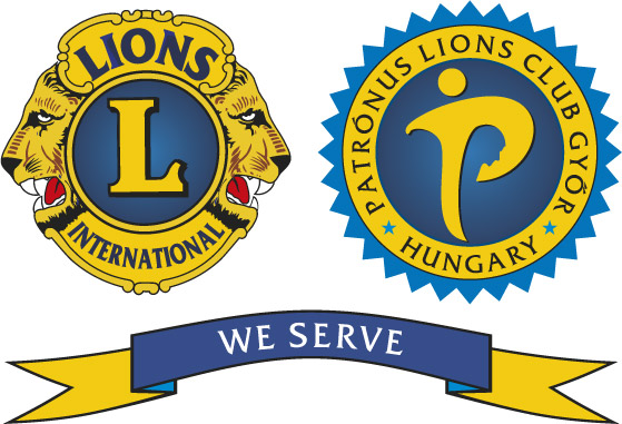 Patrónus Lions Club Győr logó
